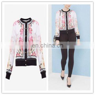 Autumn Fashion Floral Jackets For Women