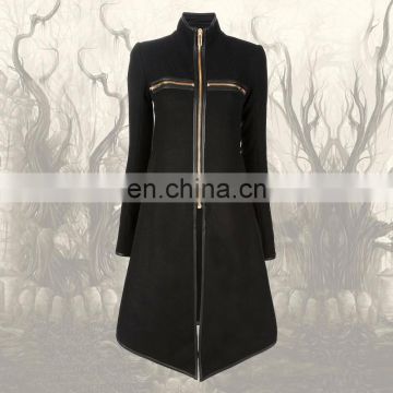 Ladies Paris Hilton Gareth Pugh Long Gothic Coat