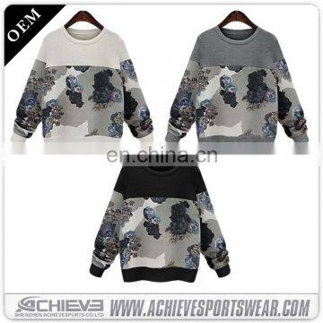 2017 New Colorful 3d Sublimated Printing Custom Sweatshirt Wholesale in China photo-6