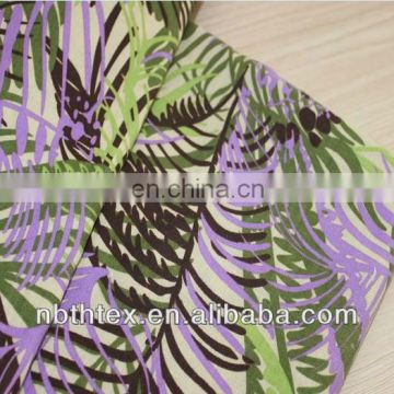 100% linen fabric printed