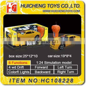 2 channel simulation-vehicle model RC car battery power RC car 1:24