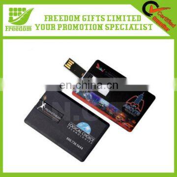 Popular Custom Logo Credit Card USB