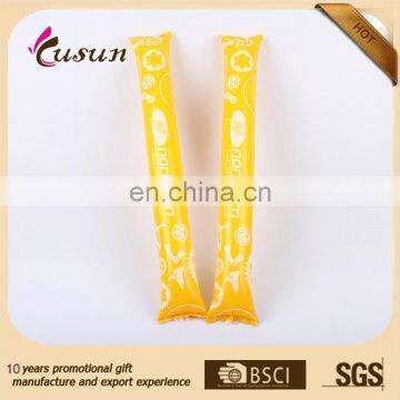 eco printed PE inflatable flashing cheering stick wholesales manufacturer