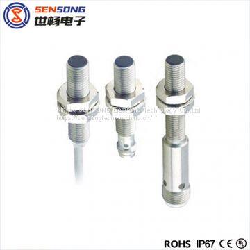 M8 Inductive Sensor 3mm Flush Mounting Steel Body