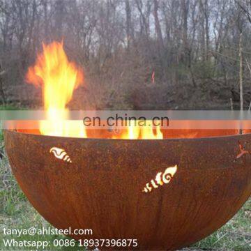 Metal Sphere Fire Pit Ball Iron Cast Outdoor Fire Pit/Garden Treasures Fire Pit