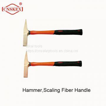 Hammer Scaling Fiber Handle high quality non-sparking tools 300g