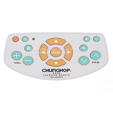 A300 Factory Custom Personalized New Type Learning Code IR Remote Control