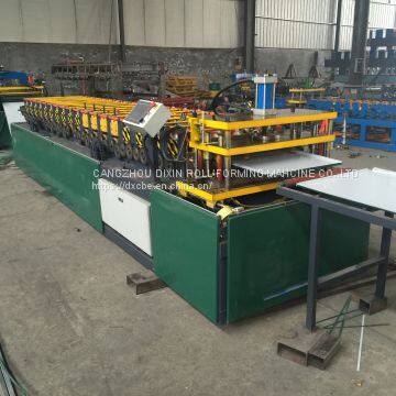 Dixin Hot Sale Color Steel Automatic Square Plate/Hanger Plate/Baffle Plate Roof Sheet Making Machine photo-5