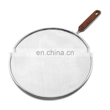 Stainless Steel Mesh Splatter Screen Cooking Strainer