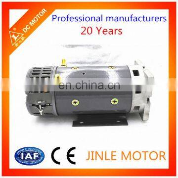 Бренд Wuxi Jinle 24В 4кВт гидравлический электродвигатель постоянного тока photo-4