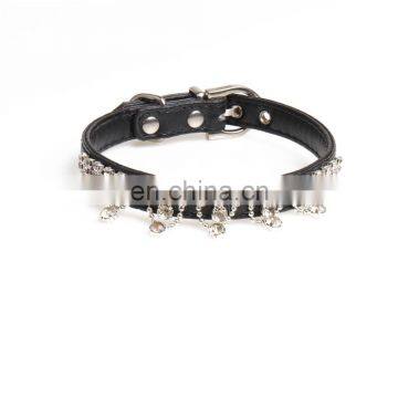 Luxury and Noble pu Rhinestone Pet Collar Dog Collar photo-4