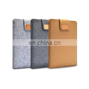 Hot Selling Wholesale Fashion 15 Inch Men Business Tote Felt Laptop Bag for Women photo-3