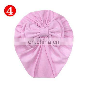 New 2020 Lovely Infant Cap 100% Cotton Double Bow Hat For Baby Girls 2 Layer India Hat Kids Beanie Baby Hats Caps photo-6