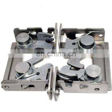 BAPMIC Front Left & Right Lower Hood Lock Latch Kit for BMW E90 E92 E60 X3 M5 OEM 51237115229, 51237008755, 51234356263