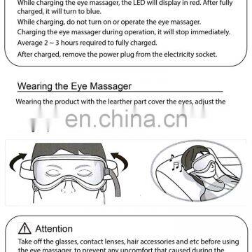 MY-V073A Eliminate Fatigue / Improve Insomnia Eye Massager,eye Massage Machine photo-4