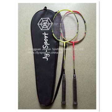 Full Carbon Badminton Racket With Cover Custom Brand Logo Acceptable photo-4