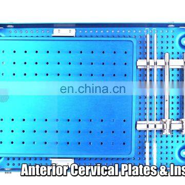 High Quality  Anterior Cevical Plate System Instrument Set for Spine Surgery Orthopedic Surgical Instruments