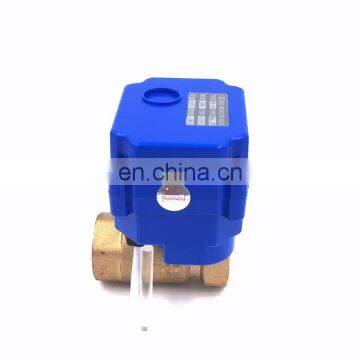 Offer CWX Series 15Q DN20 CR01 12V Electric Actuator 2 Way Brass Ball Motorized for Toilet Automatic Water Tank Fill Flush Valve