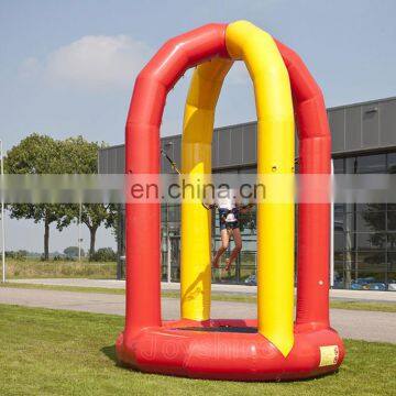 Professional Inflatable Kids Bungee Jumping Trampoline Bouncer For Sale photo-2
