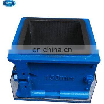 Cast Iron High Quality Concrete One Gang Cube Test Mould/mold