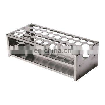 Lab Tube Stand Holder Aluminum Test Tube Display Rack