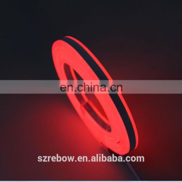 Shenzhen IP68 double sided blue 2835 24v led flexible neon strip light