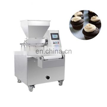 Automatic PLC controller cupcake depositor puff cake making machine