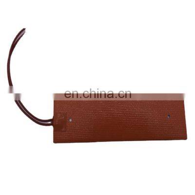 Silicone Rubber Heater Electric Industrial Heating Blankets/Pads/Plates at 50x190mm