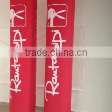 Pink customized inflatable post for advertising