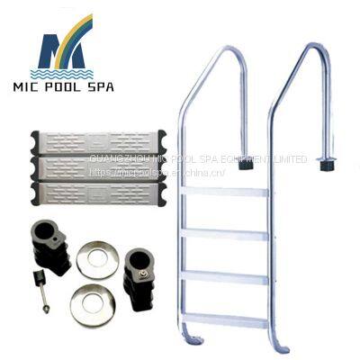 304/316 Stainless Steel 2/ 3/ 4/ 5 Step Swimming Pool Ladder With Handrails for Swimming Pool Equipment and Accessories photo-5