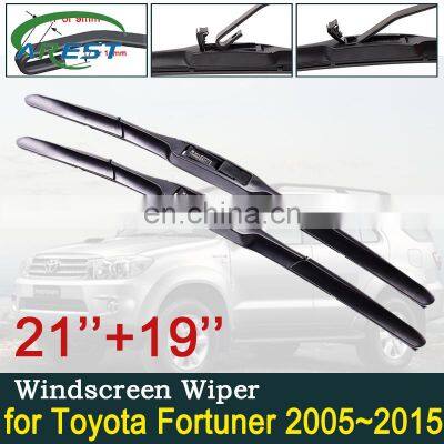 for Toyota Fortuner 2005~2015 AN50 AN60 Car Wiper Blade Front Windscreen Windshield Wipers Car Accessories 2006 2007 2010 2011