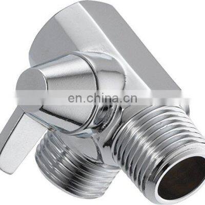 Tee Valve Zinc Whole Sale Mini 90 Degree Nickle Brushed Angle Stop Cock Kitchen And Bathroom Cleaner