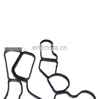 2Pcs Engine Oil Filter Housing+Timing Case Gasket Set For Mercedes 2721840280 photo-5