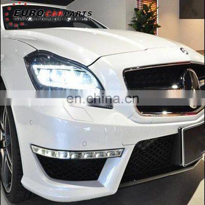 CLS-CLASS W218 Sport to CLS63 A Style Body Kit12~16y PP and Iron Bonnet Front Bumper Front Grille Fender Ducts Rear Diffuser
