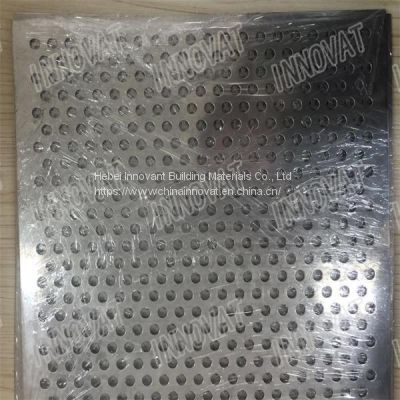 Round Hole Perforated Stainless Steel 304 Plate Length 1m Perforated Mesh Sheet