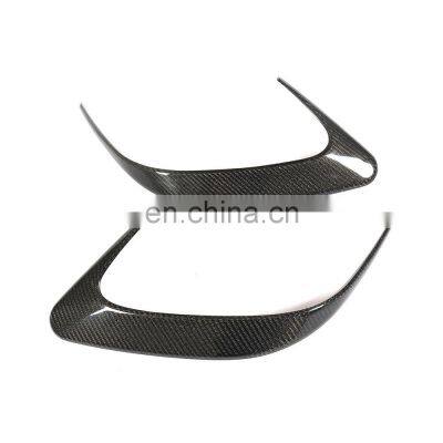 Carbon Fiber Rear Bumper Fins for Mercedes-Benz GLE-Class GLE 63 AMG Coupe 2015-2018 photo-4