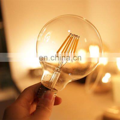 Bombillas E27 LED Filament Light Retro Edison Lamp Bulb 220V G95 2W 4W 6W 8W Lampada LED Edison Light Chandelier Bulb