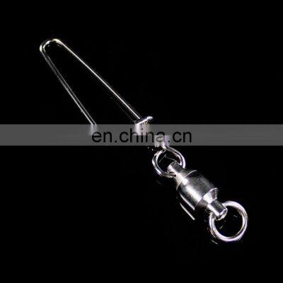 5pcs/bag Curved Pin Saltwater Swivel Fishing Gear Fishing Accessories Bearing Swing Swivel