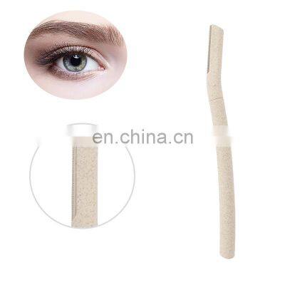 Eco friendly biodegradable  Cosmetic use Razor blades eyebrow razor