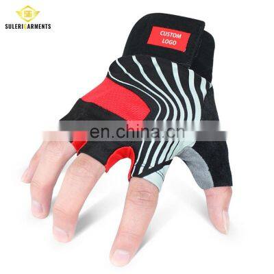 Breathable Fitness Gloves Silicone Palm Hollow Back Gym Gloves Weightlifting Workout Dumbbell Bodybuilding Fitness Gloves photo-2