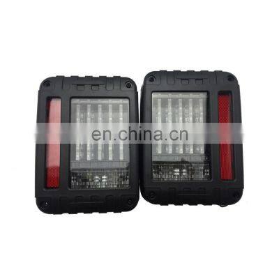 High quality For jeep for wrangler LED running water taillight for Jeep JK For wrangler light car  US edition / Euro edition