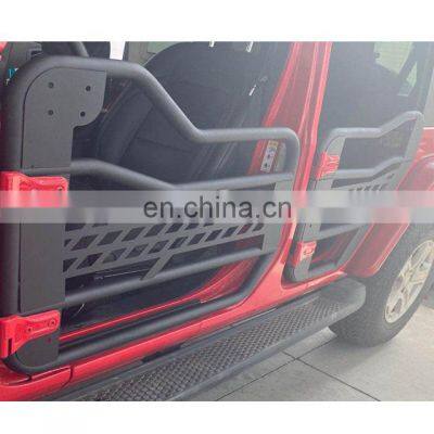 Spedking JK/JL 2/4 half door steel tube doors with mirrors for jeep wrangler