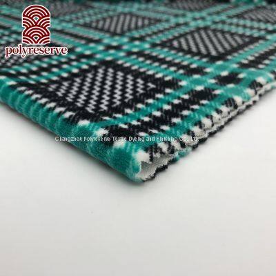 Polyreserve Single Side Green Stripe Good Quality Super Soft Microfiber For Cushion And More photo-5