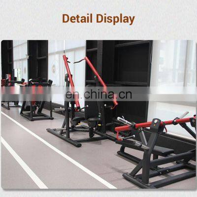 Plate Load Gym Machine Strength Sport Equipment Whole Body Exercise Machine Row Lat Pull Down Machine photo-5