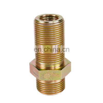 QHH3748.2 carbon pipe fitting bulkhead connector of high quality ISO9001