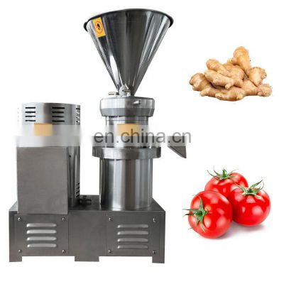 butter grinding making machine colloid mill for cocoa factory price tomato paste production line