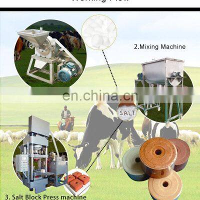 Customized Mineral Cow Salt Lick Block Making Press Machine