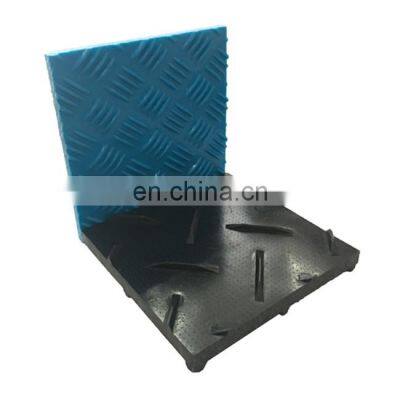 Plastic bog mats temporary road mat black plastic ground mat