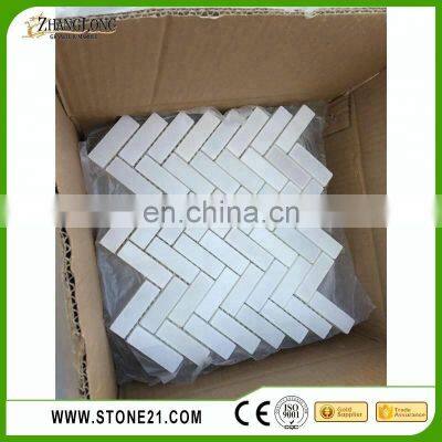 Cheap Price Herringbone Marble Mosaic Pattern photo-2