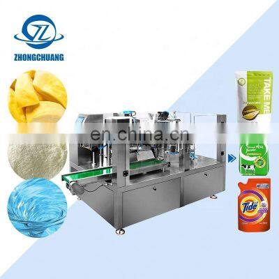 Premade Bag Medical Packaging Hardware Milk Price Grain 5Kg Banana Chips Peanuts Pouch Packing Machine